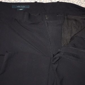 Perry ellis slim fit dress pant / striped